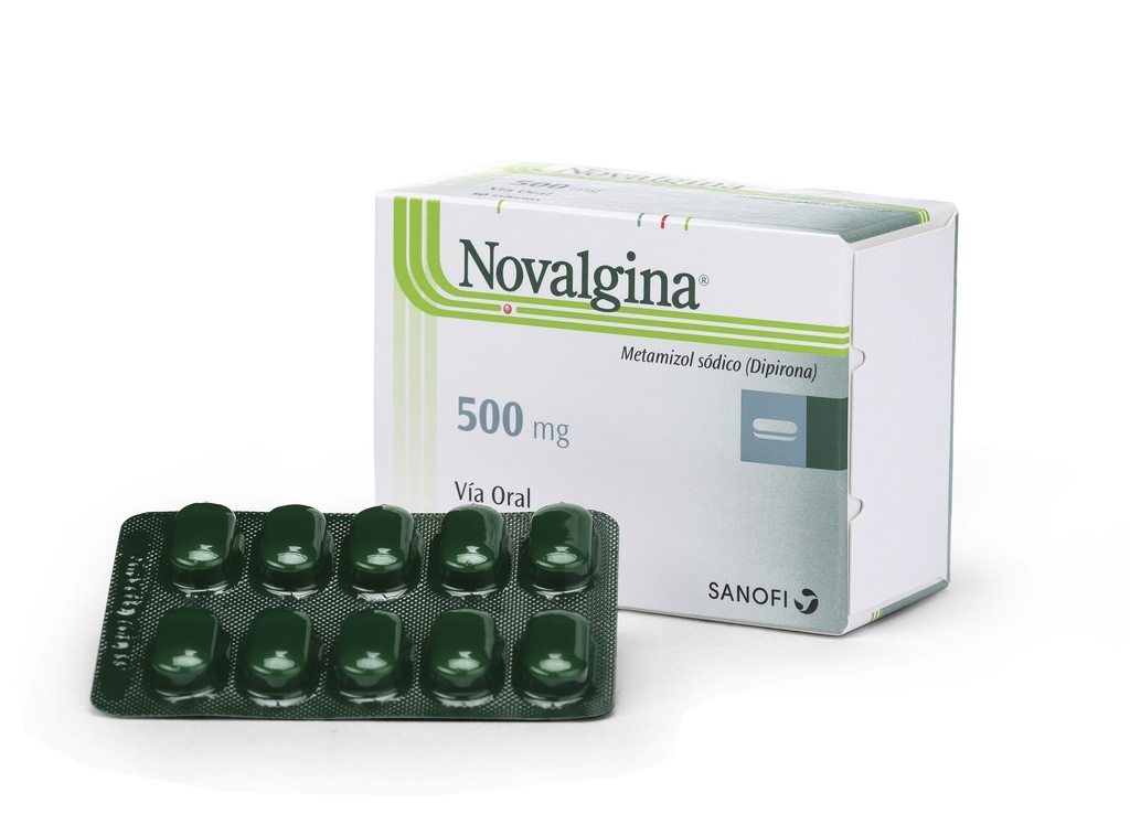 NOVALGINA - Tabletas caja x 50 - 500 mg