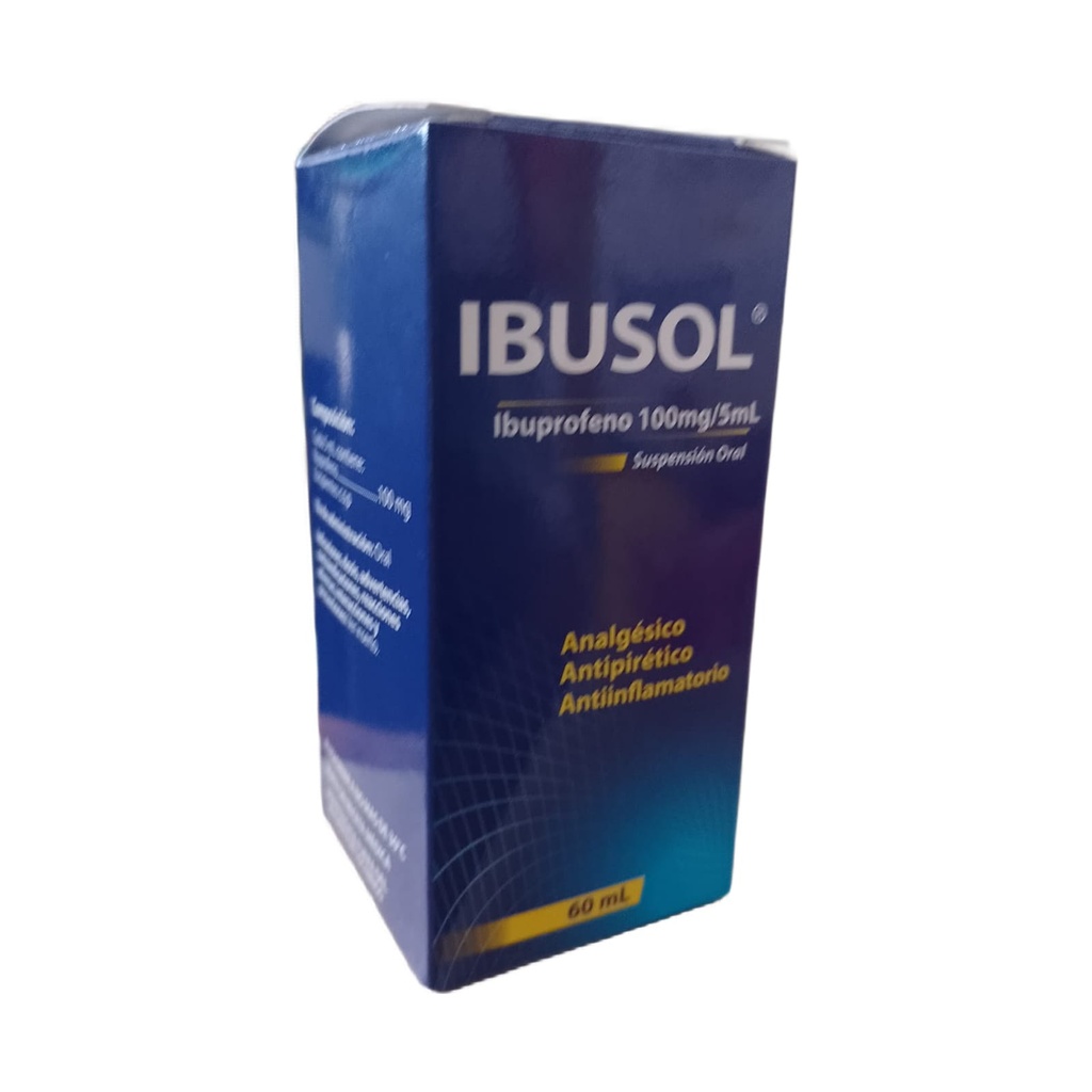 IBUSOL - Suspension oral x 60 mL - 100 mg / 5 mL