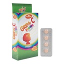 GRIPA C JUNIOR - Tabletas masticables caja x 100 - 80 mg + 1.0 mg + 2.5 mg