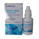 AERO - SIM COMPUESTO - Suspension oral gotas x 15 mL - 1 mg + 80 mg / mL