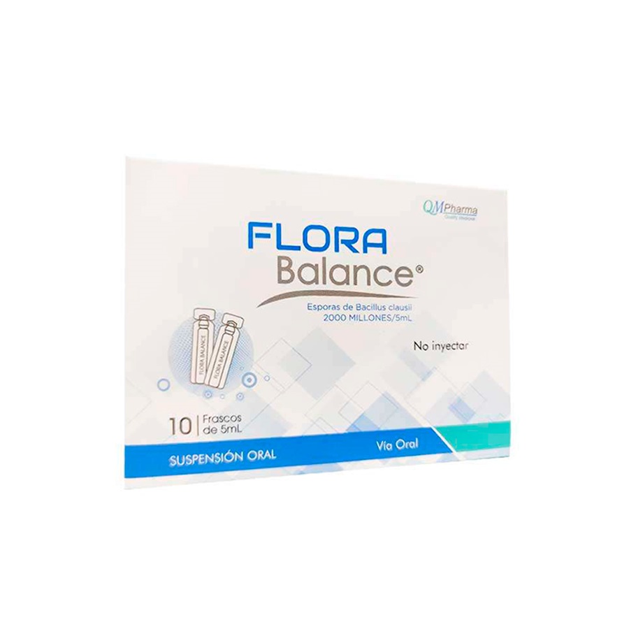 FLORA BALANCE - Suspension oral frasco x 5 mL caja x 10