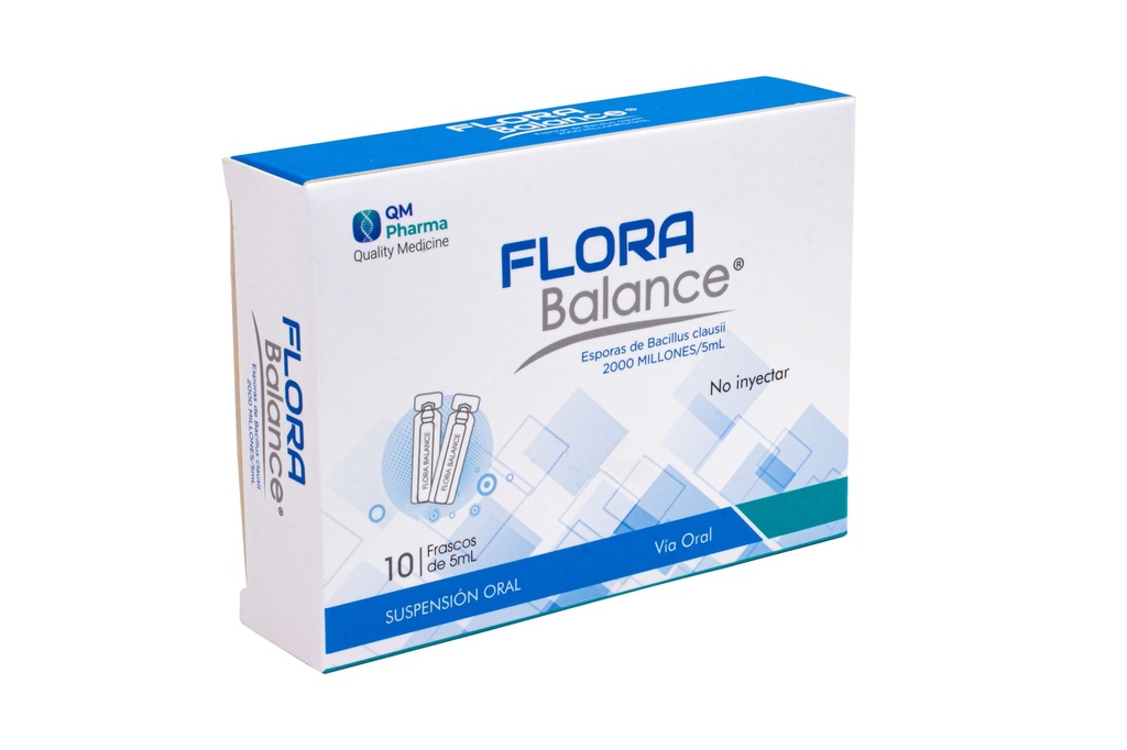 FLORA BALANCE - Suspension oral frasco x 5 mL caja x 10