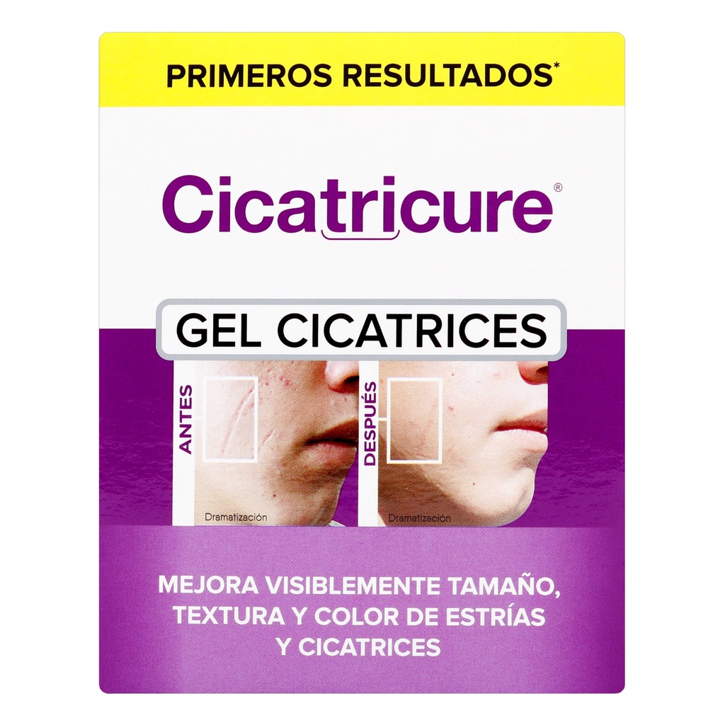 CICATRICURE - Gel CICATRICES - PRIMEROS RESULTADOS sachet x 8 g