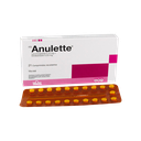 ANULETTE - Comprimidos recubiertos via oral x 21 dias - 0.15 mg + 0.03 mg