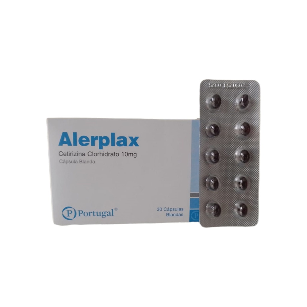 ALERPLAX - Capsulas blandas caja x 30 - 10 mg