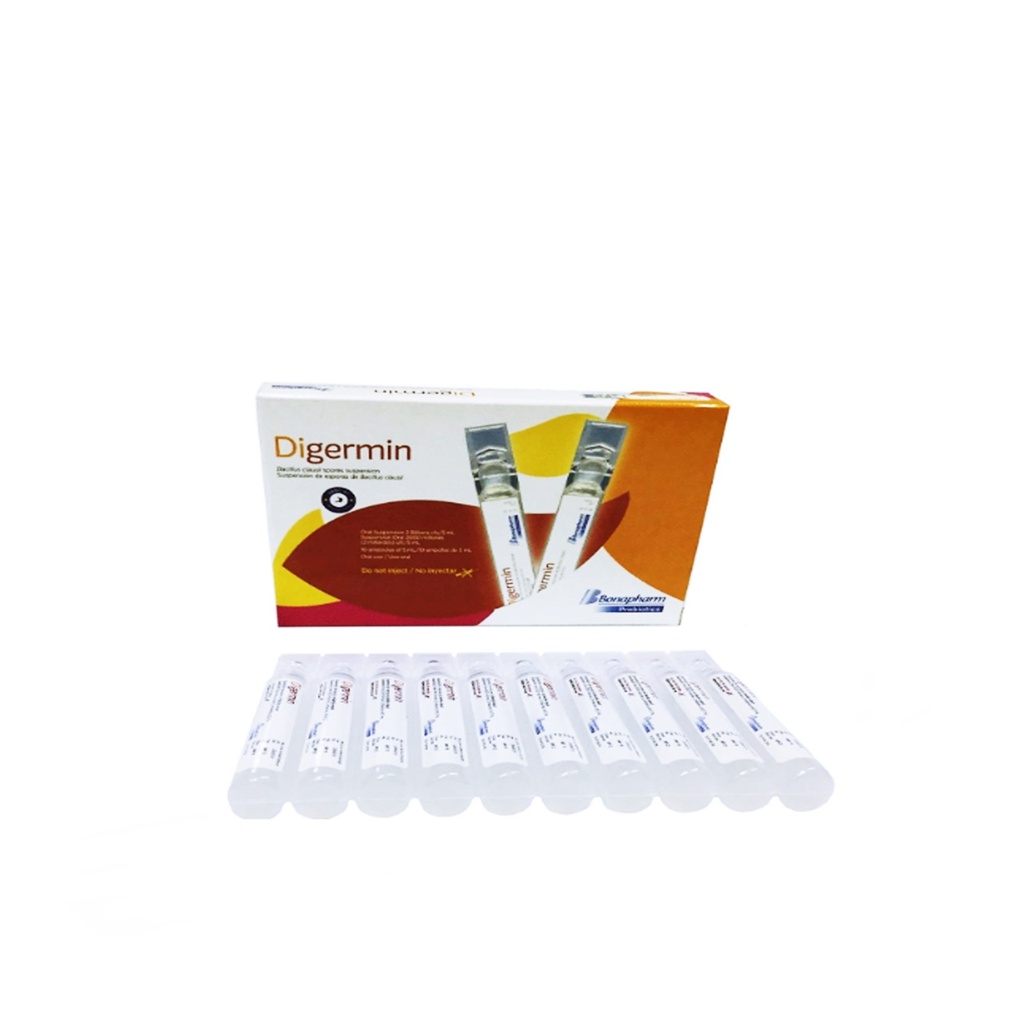 DIGERMIN - Suspension oral frasco x 5 mL caja x 10