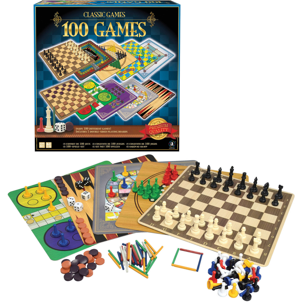 Juego de Mesa Set de 100 Juegos 