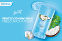 SECRET - Gel invisible antitranspirante SECRET - 5X FRESH DEFENSE COCONUT x 45 g