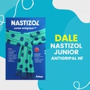 NASTIZOL JUNIOR ANTIGRIPAL NF - Comprimidos masticables caja x 30 - SABOR TUTIFRUTI - 80 mg + 0.5 mg + 1.25 mg