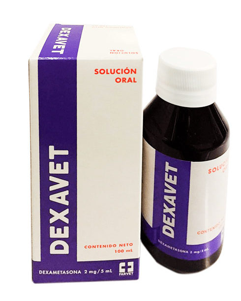 DEXAVET - Solucion oral x 100 mL - 2 mg / 5 mL