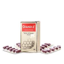 ORAMIN - F - Capsulas blandas caja x 30 - 50 mg + 10 mg + 2500 UI + 400 UI