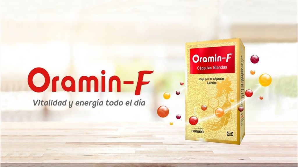 ORAMIN - F - Capsulas blandas caja x 30 - 50 mg + 10 mg + 2500 UI + 400 UI