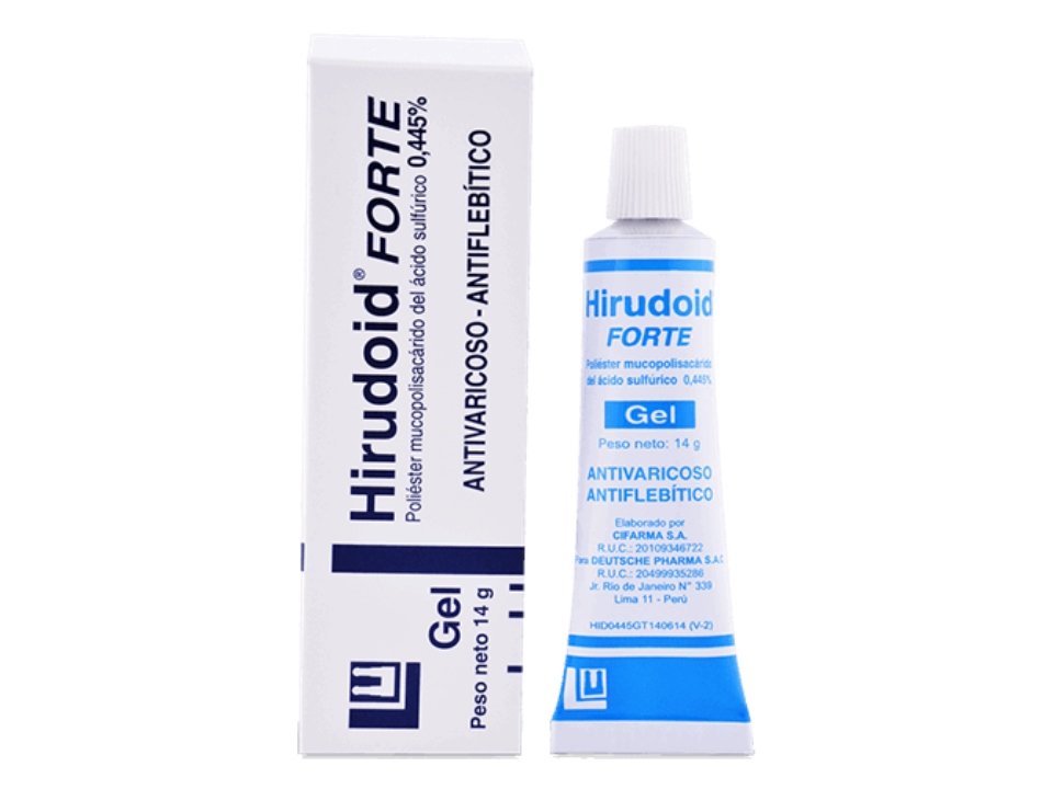 HIRUDOID FORTE - Gel x 14 g - 0.445 %