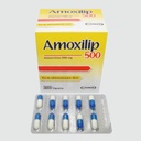 AMOXILIP 500 - Capsulas caja x 100 - 500 mg
