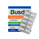 BUSDOL COMPOSITUM - Tabletas recubiertas caja x 100 - 10 mg + 500 mg