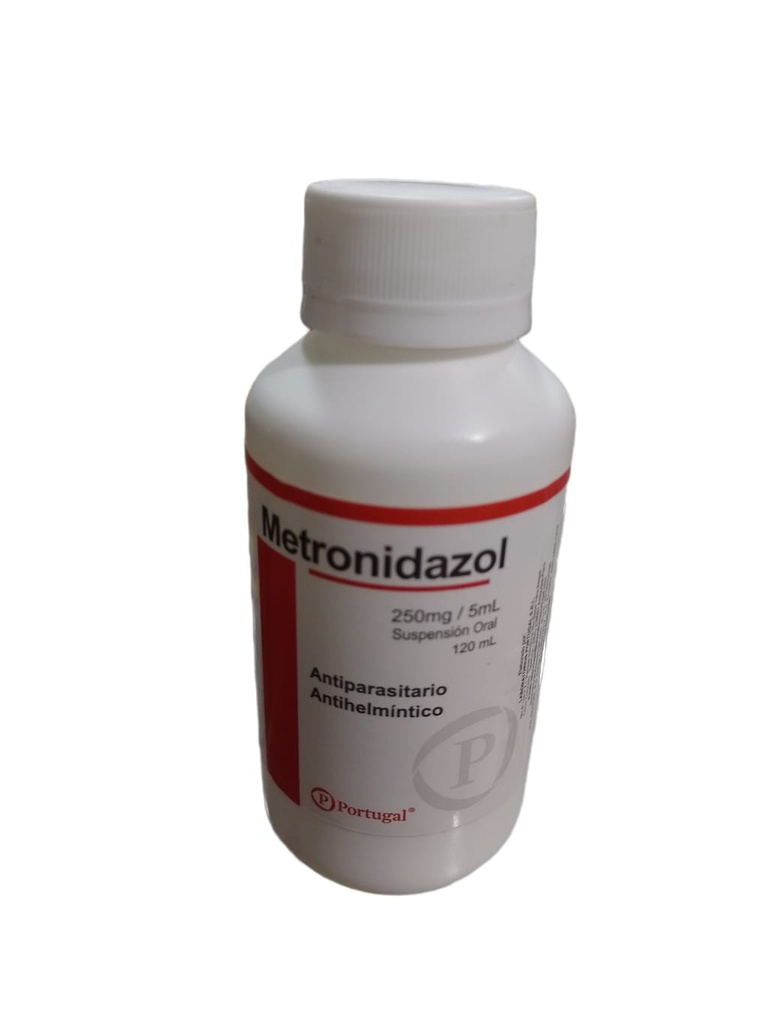 METRONIDAZOL - Suspension x 120 mL - 250 mg / 5 mL