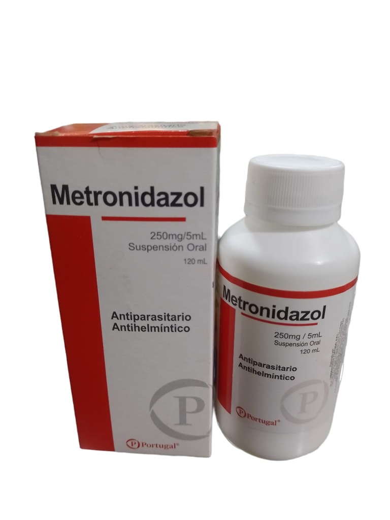 METRONIDAZOL - Suspension x 120 mL - 250 mg / 5 mL