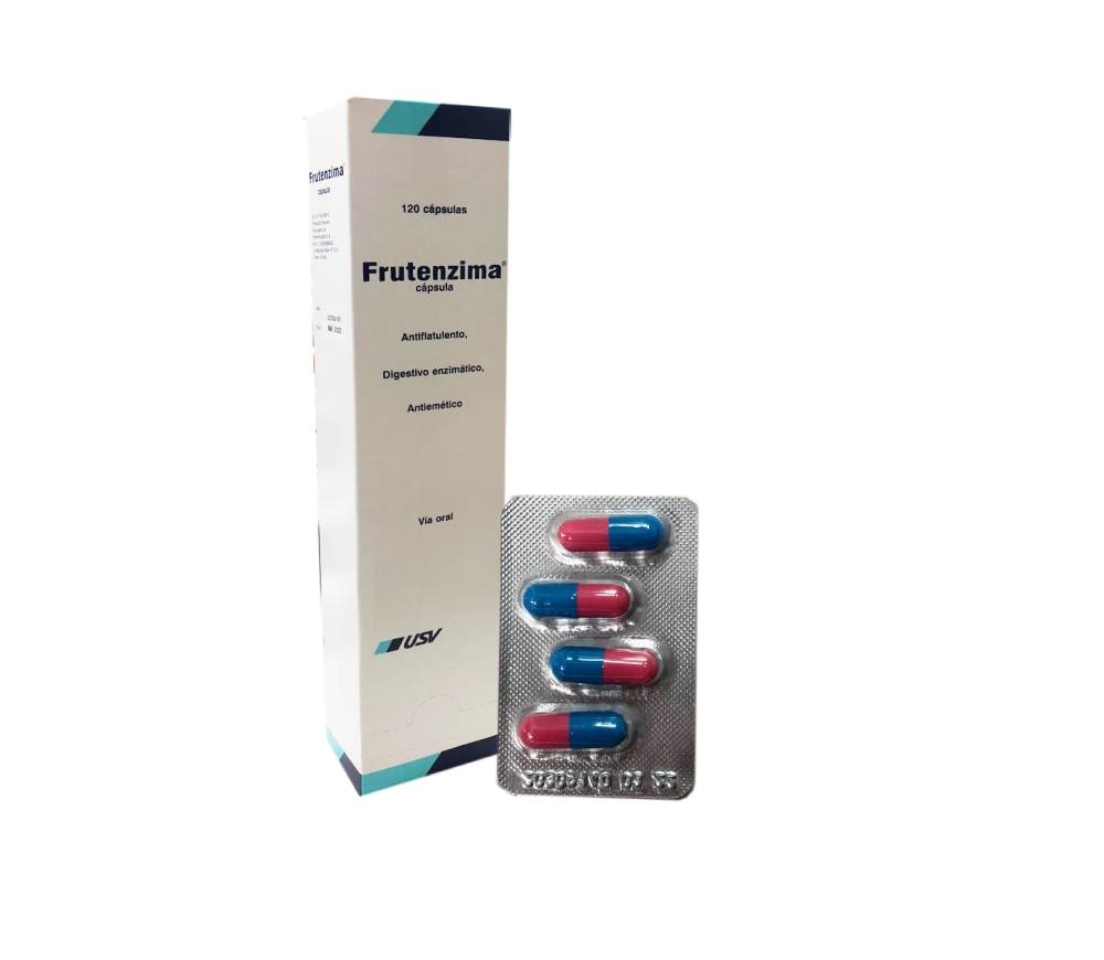 FRUTENZIMA - Capsulas caja x 120 - 7 mg + 30 mg + 25 mg