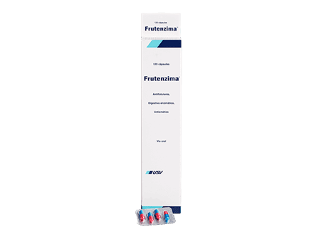 FRUTENZIMA - Capsulas caja x 120 - 7 mg + 30 mg + 25 mg