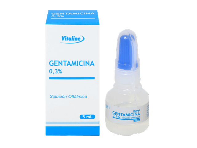 GENTAMICINA - Gotas x 5 mL - 0.3 %
