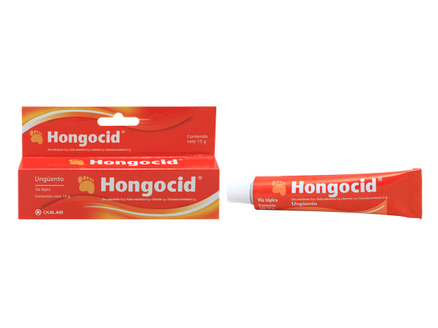 HONGOCID - Unguento via topica x 15 g - 12 g + 6 g +1 g + 0.1 g