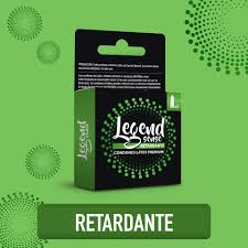 LEGEND SENSE RETARDANTE - Condones de latex premium lubricados x 3 - CON RETARDANTE