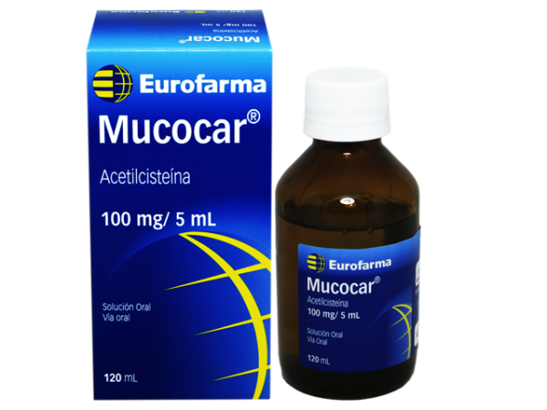 MUCOCAR - Jarabe x 120 mL - 100 mg / 5 mL