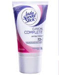 LADY SPEED STICK - Desodorante antitranspirante en crema CLINICAL COMPLETE - ANTIBACTERIAL - POWDER 72h x 30 g