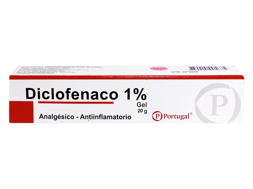 DICLOFENACO PORTUGAL - Gel x 20 g - 1 %