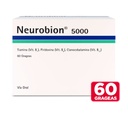NEUROBION 5000 - Grageas caja x 60 - 100 mg + 100 mg + 5000 mcg