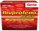 [IBUPROFENO GENFAR] IBUPROFENO GENFAR - Tabletas recubiertas caja x 100 - 400 mg