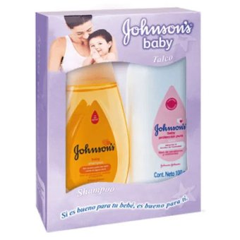 PACK JOHNSONS BABY - Pack JOHNSONS BABY SHAMPOO x 100 mL + JOHNSONS BABY TALCO x 100 g