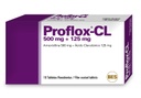 [PROFLOX CL] PROFLOX CL - Tabletas recubiertas caja x 10 - 500 mg + 125 mg