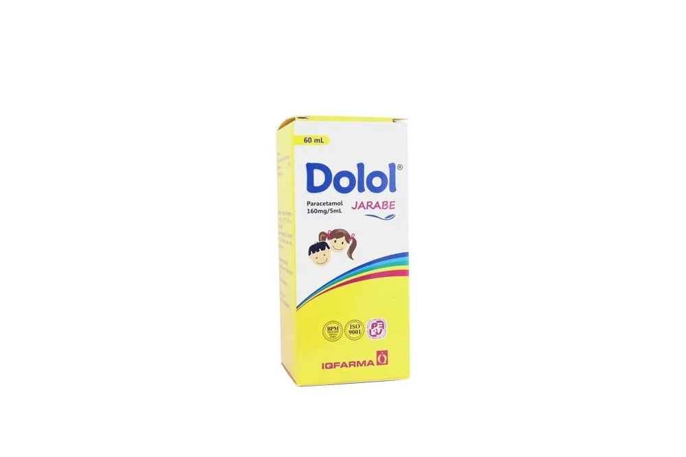 DOLOL JARABE - Jarabe x 60 mL - 160 mg / 5 mL