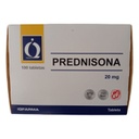 [PREDNISONA IQFARMA] PREDNISONA IQFARMA - Tabletas caja x 100 - 20 mg