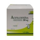 [ACETILCISTEINA] ACETILCISTEINA - Granulados para solucion oral caja x 50 sobres x 2 g - 200 mg
