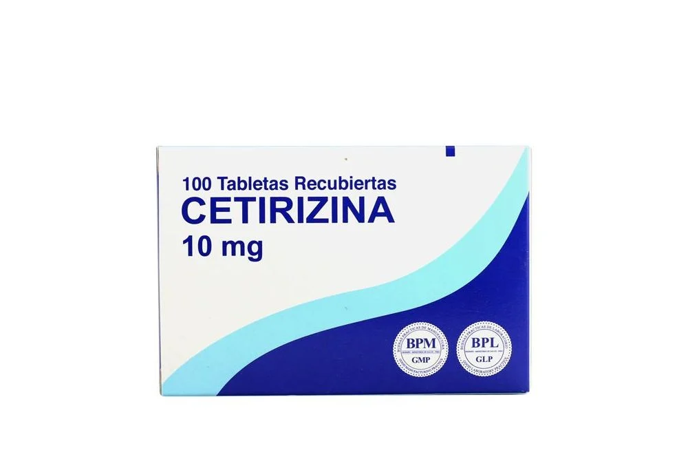 CETIRIZINA MEDROCK - Tabletas recubiertas caja x 100 - 10 mg