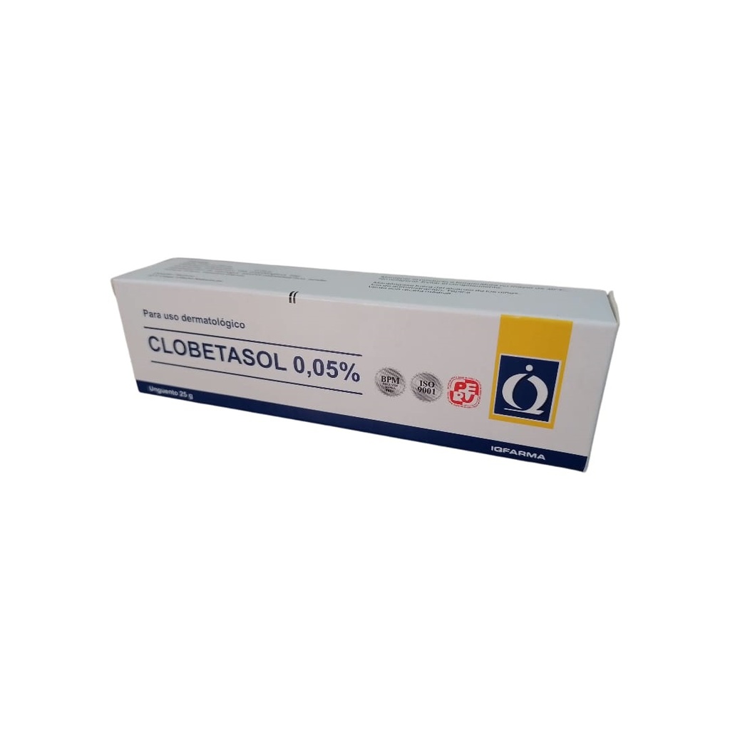 CLOBETASOL IQFARMA - Unguento via topica x 25 g - 0.05 %