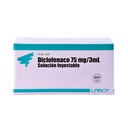 [DICLOFENACO SODICO LABOT] DICLOFENACO SODICO LABOT - Solucion inyectable ampolla via I.M. caja x 100 - 75 mg / 3 mL