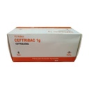 [CEFTRIBAC] CEFTRIBAC - Polvo para solucion inyectable via I.V. - I.M. caja x 10 - 1 g