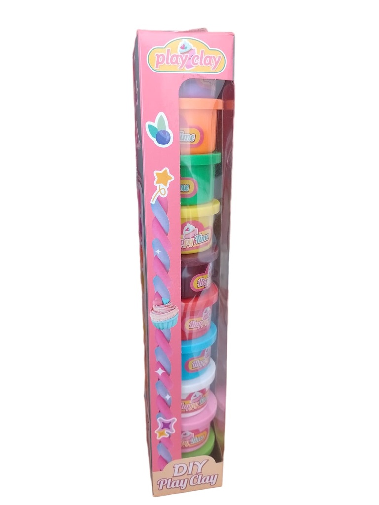 PLASTICINE MAGICAL - Juego de plastimolde - plastilina PLASTICINE CREATIVE x 4 potes de colores (copiar)