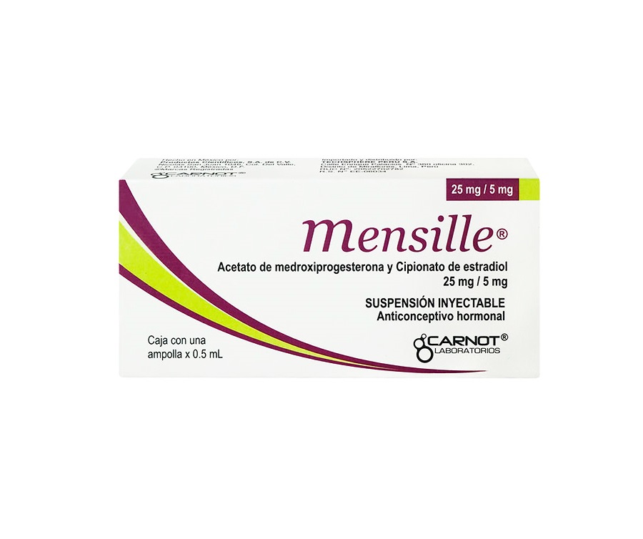 CYCLOFEMINA - Suspension inyectable ampolla via I.M. caja x 1 - 25 mg + 5 mg / 0.5 mL (copiar)