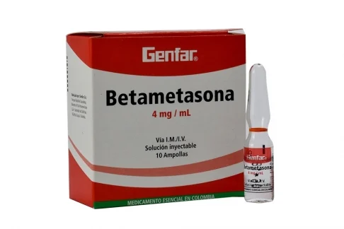 BETAMETASONA - Solucion inyectable ampolla via I.M. - I.V. caja x 1 - 4 mg / mL