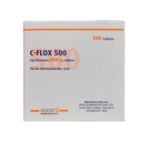 [C - FLOX] C - FLOX - Tabletas caja x 100 - 500 mg