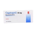 CAPTOPRIL FARMINDUSTRIA - Tabletas caja x 100  - 25 mg
