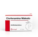 [CLORFENAMINA MALEATO PORTU] CLORFENAMINA MALEATO PORTUGAL - Tabletas caja x 100 - 4 mg