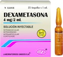 [DEXAMETASONA LUSA] DEXAMETASONA LUSA - Solucion inyectable ampolla via I.M. - I.V. - I.A. caja x 25 - 4 mg / 2 mL