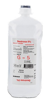 DEXTROSA 5% - Solucion Inyectable via I.V. x 1000 mL
