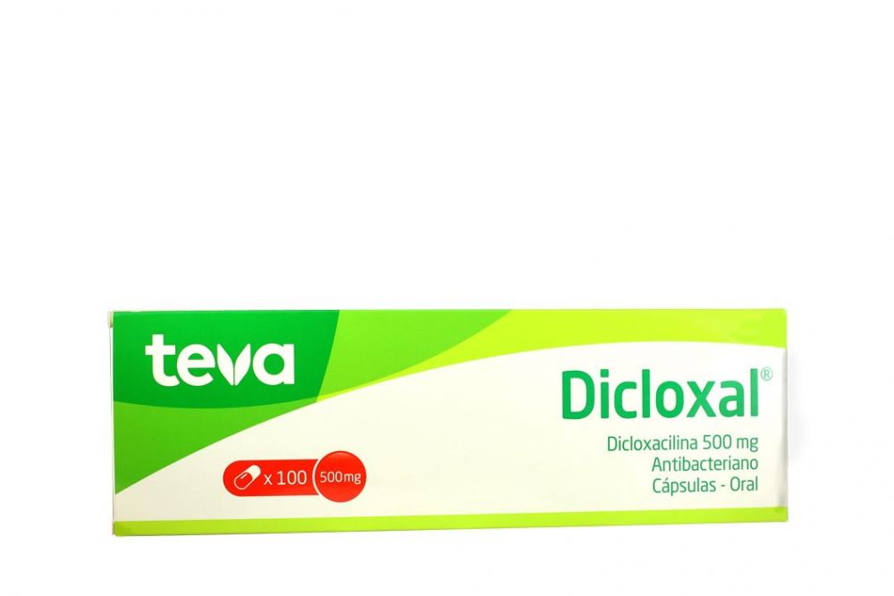 DICLOXAL - Capsulas caja x 100 - 500 mg