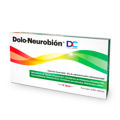 DOLO NEUROBION FORTE - Solucion inyectable x 3 jeringas